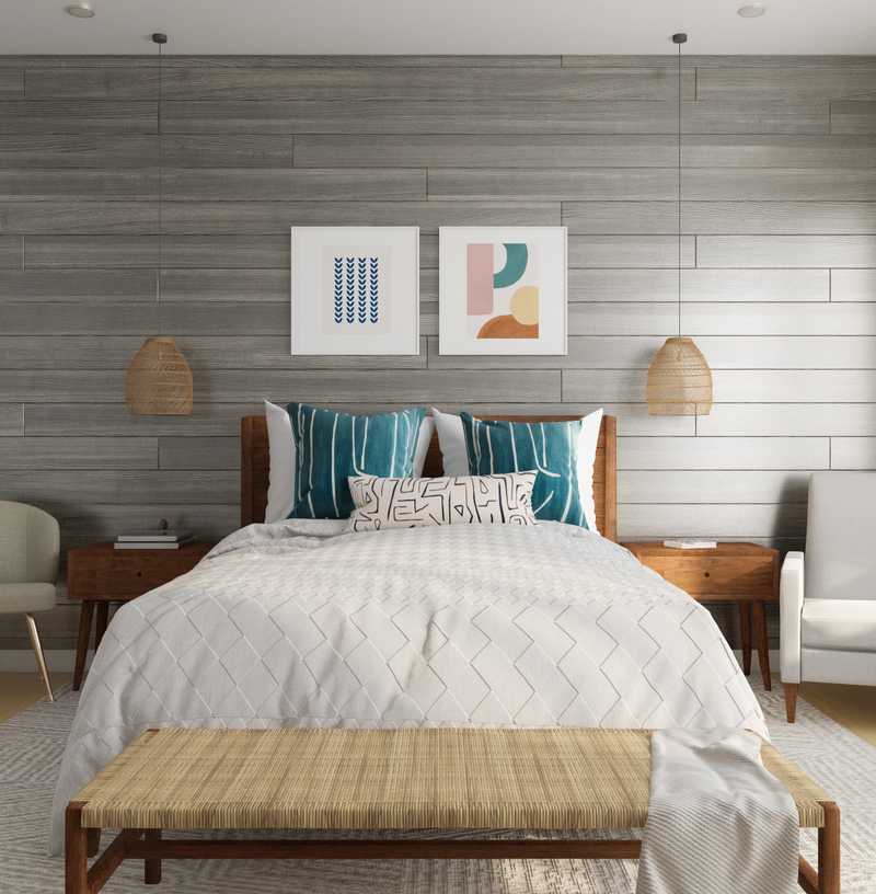 Modern, Classic Bedroom Design by Havenly Interior Designer Jessie