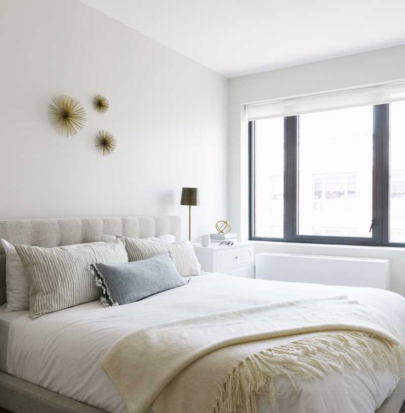 Modern, Minimal, Scandinavian Bedroom Design by Havenly Interior Designer Stafford