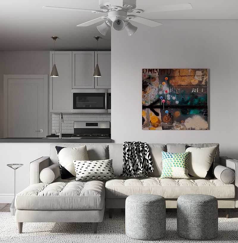 Classic Living Room Design by Havenly Interior Designer Laura
