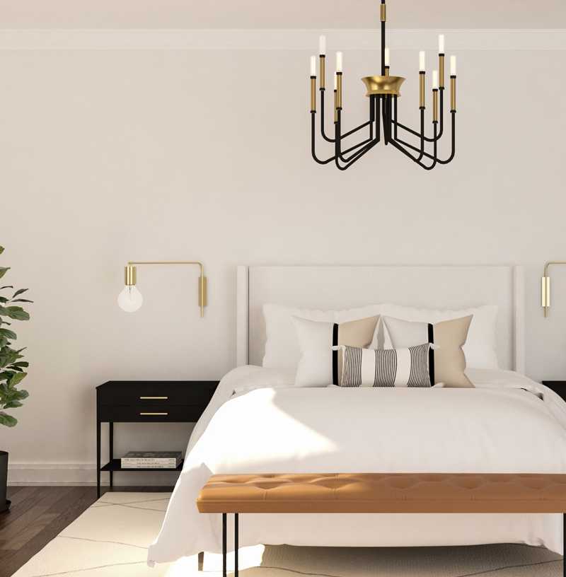 Modern, Glam, Transitional Bedroom Design by Havenly Interior Designer Katie