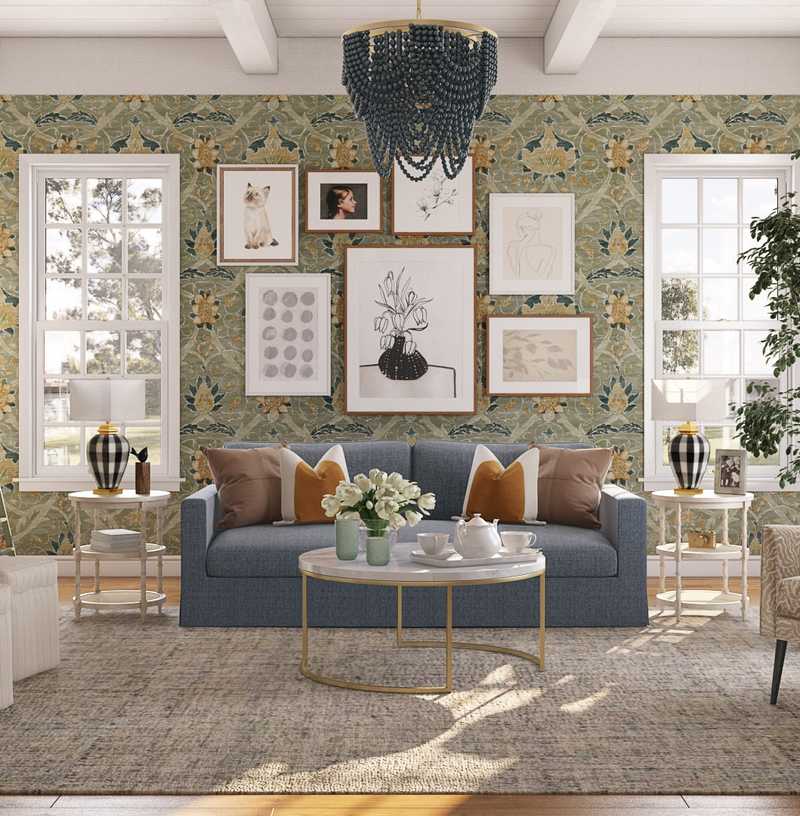Eclectic, Bohemian, Farmhouse Design by Havenly Interior Designer Vivian