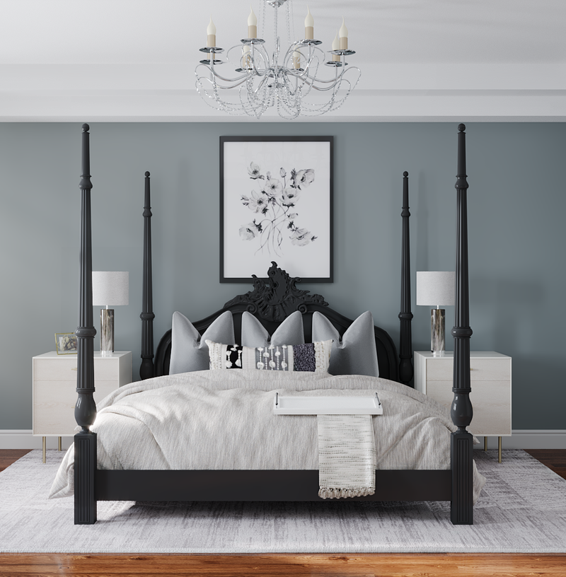 Coastal, Farmhouse Bedroom Design by Havenly Interior Designer James