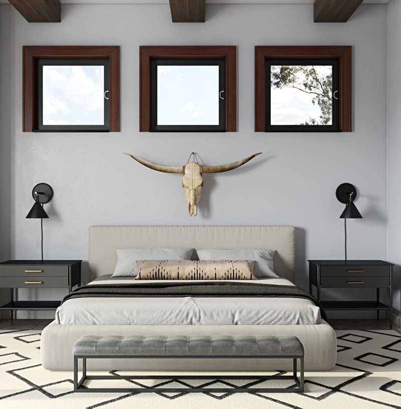 Modern, Farmhouse Bedroom Design by Havenly Interior Designer Savannah
