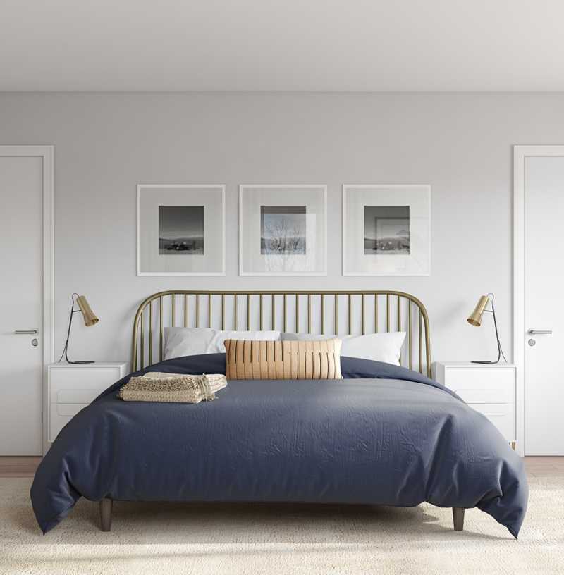 Modern, Minimal Bedroom Design by Havenly Interior Designer Hannah