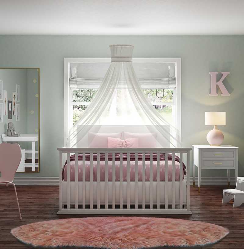 Classic, Glam Bedroom Design by Havenly Interior Designer Sandra