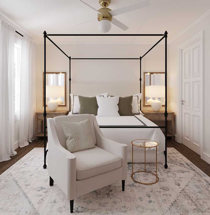 Classic, Farmhouse Bedroom Design by Havenly Interior Designer Paige