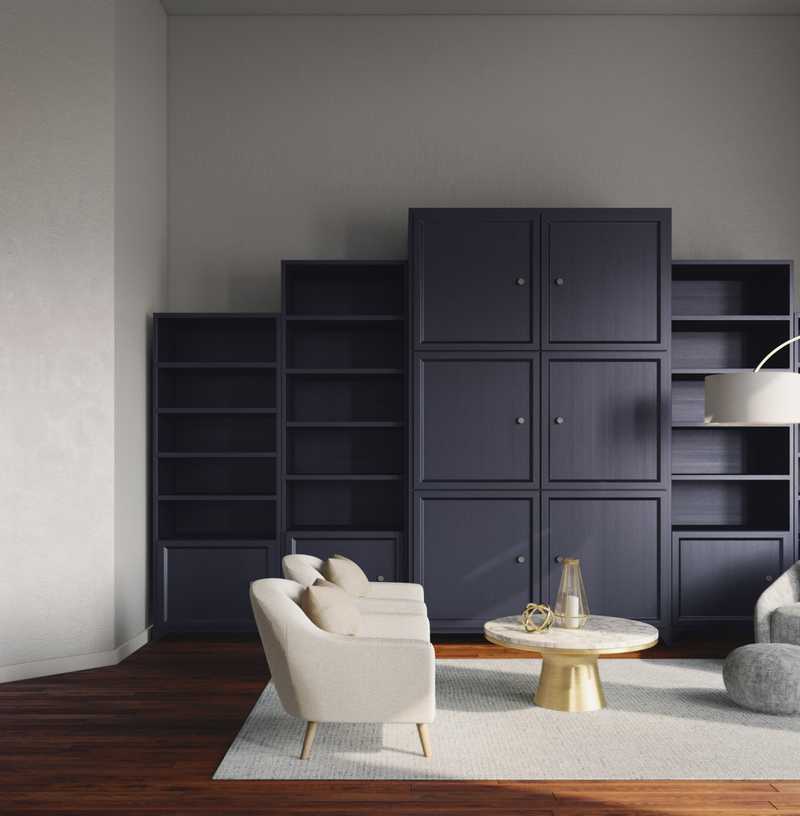 Modern, Glam, Transitional Living Room Design by Havenly Interior Designer Laura