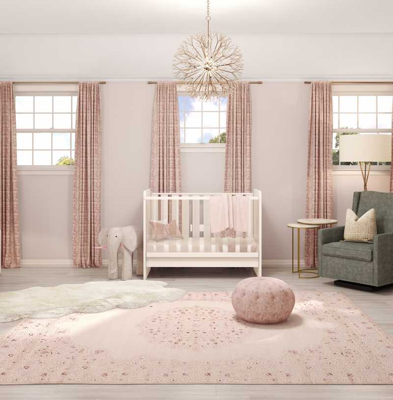 Modern Nursery Design by Havenly Interior Designer Karen