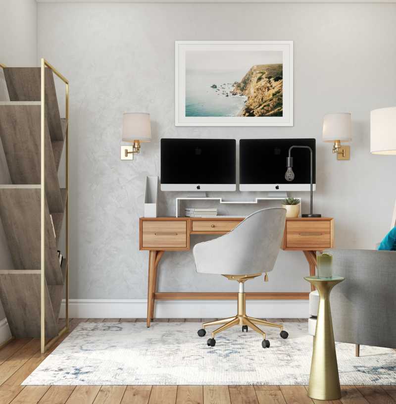 Office Design by Havenly Interior Designer Regina
