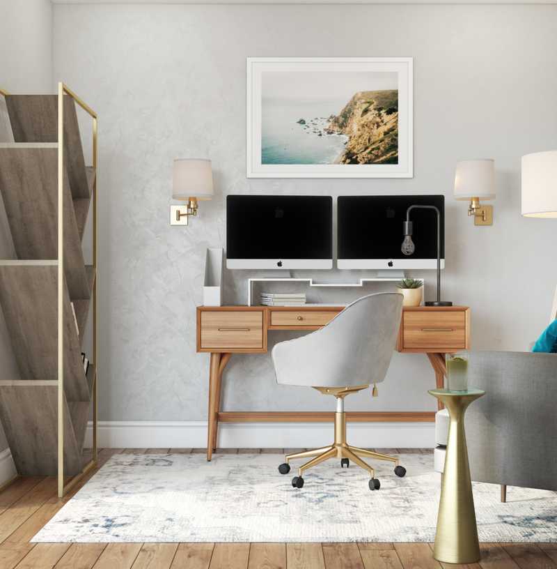 Office Design by Havenly Interior Designer Regina