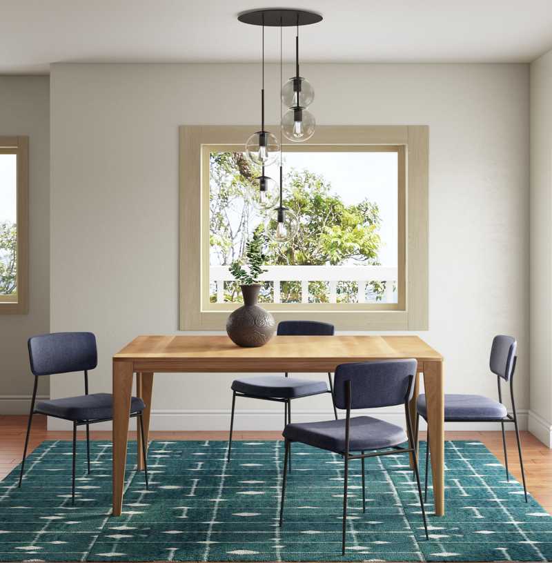 Midcentury Modern Dining Room Design by Havenly Interior Designer Megan