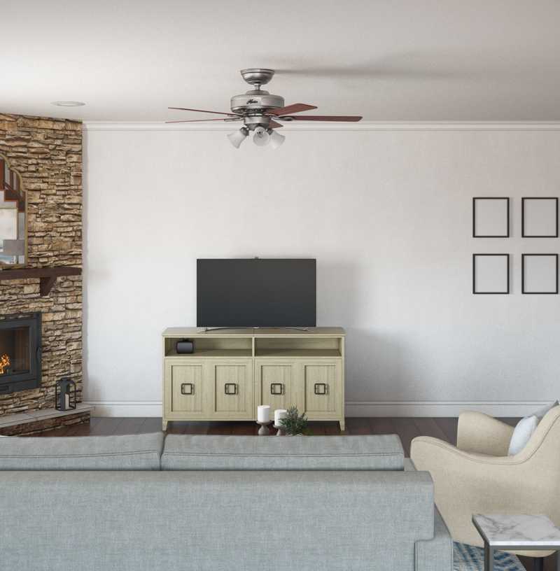 Classic Living Room Design by Havenly Interior Designer Rachel