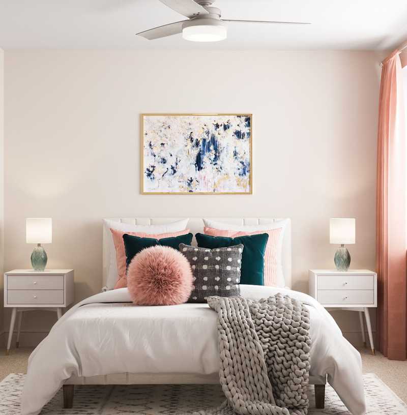 Modern, Glam Bedroom Design by Havenly Interior Designer Clare