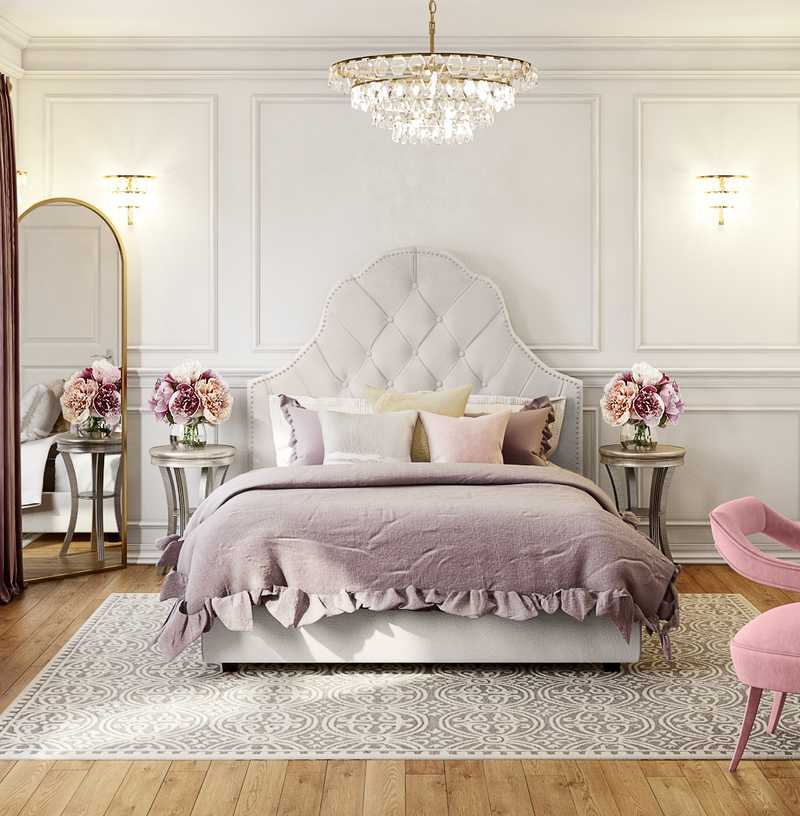 Glam Bedroom Design by Havenly Interior Designer Nicole