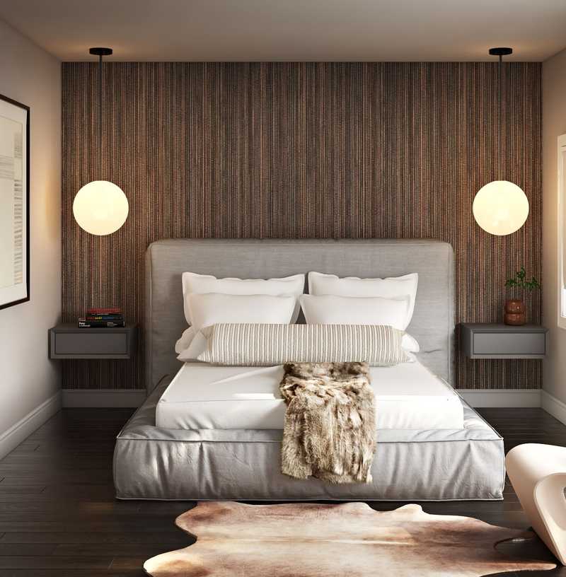 Modern, Minimal Bedroom Design by Havenly Interior Designer Robyn