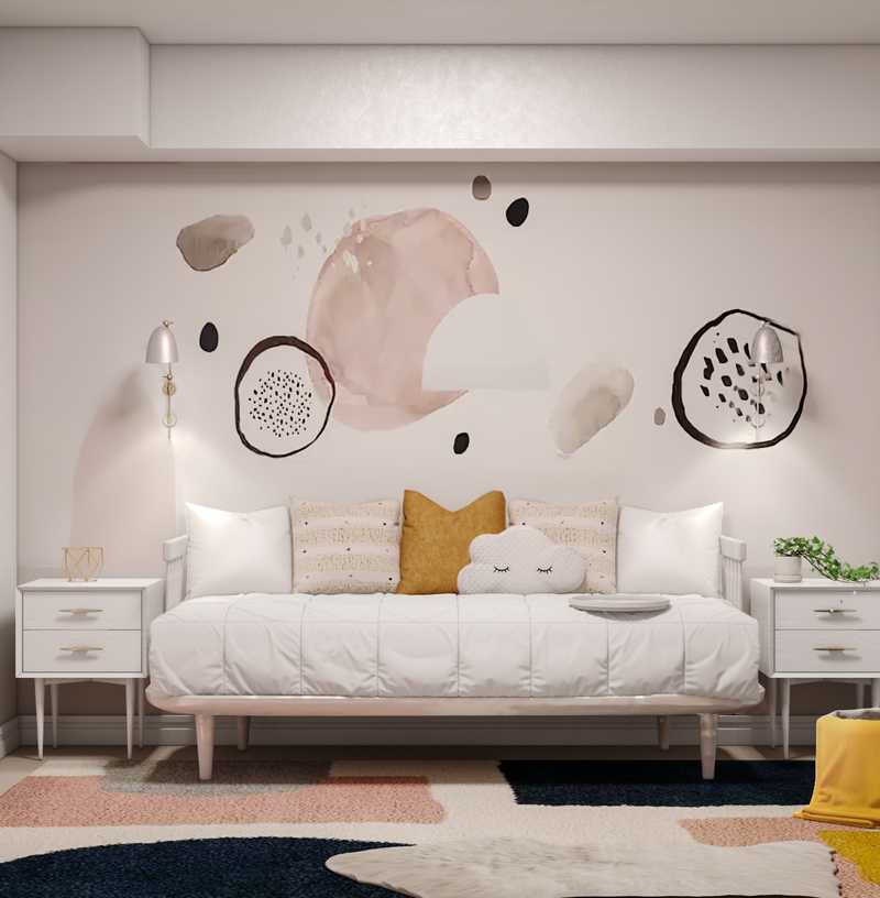 Modern, Glam Bedroom Design by Havenly Interior Designer Astrid