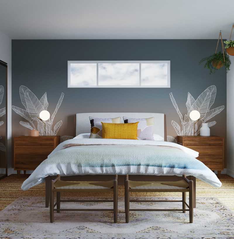 Bohemian Bedroom Design by Havenly Interior Designer Roxy