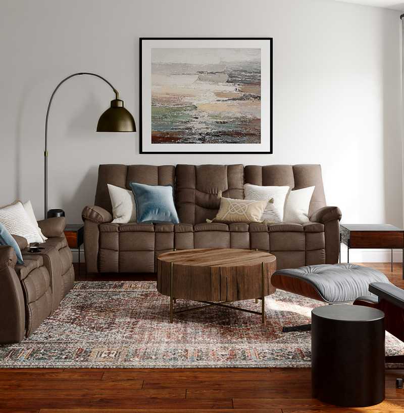 Modern Living Room Design by Havenly Interior Designer Sara