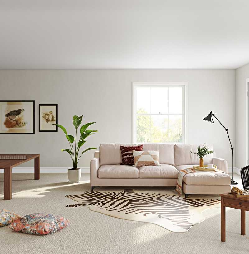 Classic, Global Living Room Design by Havenly Interior Designer Robyn