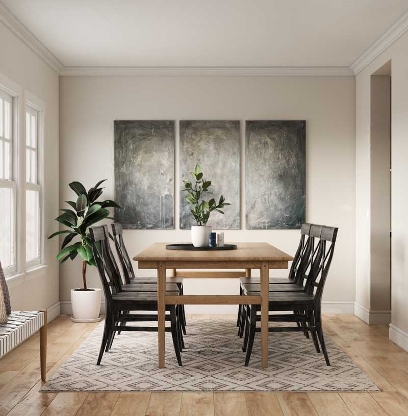 Traditional, Farmhouse Living Room Design by Havenly Interior Designer Stacy