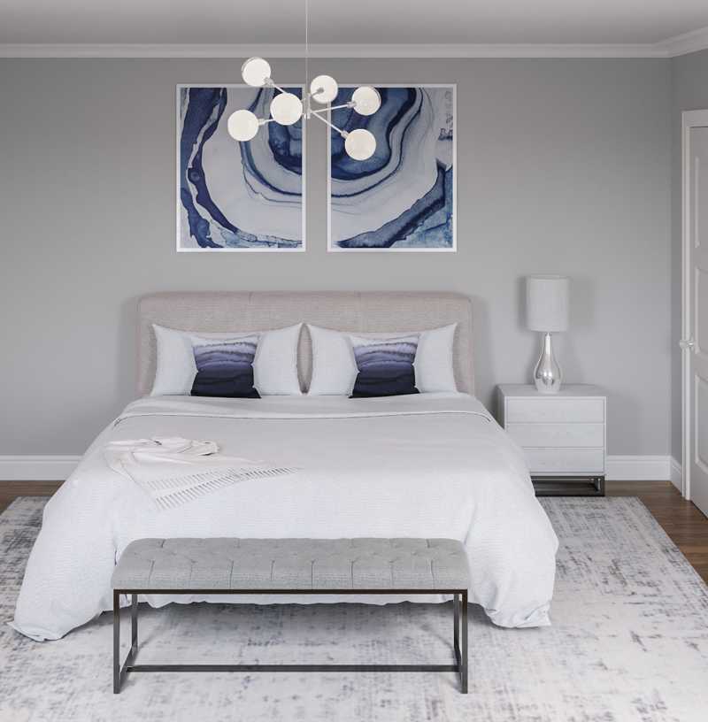 Contemporary, Modern Bedroom Design by Havenly Interior Designer Laura