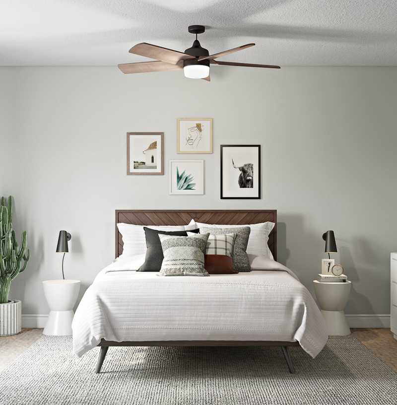 Modern, Rustic Bedroom Design by Havenly Interior Designer Waleska