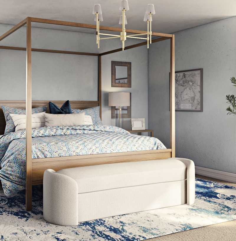 Eclectic Bedroom Design by Havenly Interior Designer Natalie