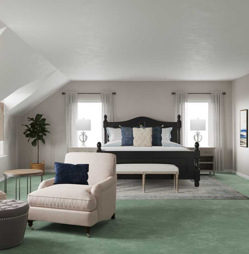 Classic, Transitional Bedroom Design by Havenly Interior Designer Paige