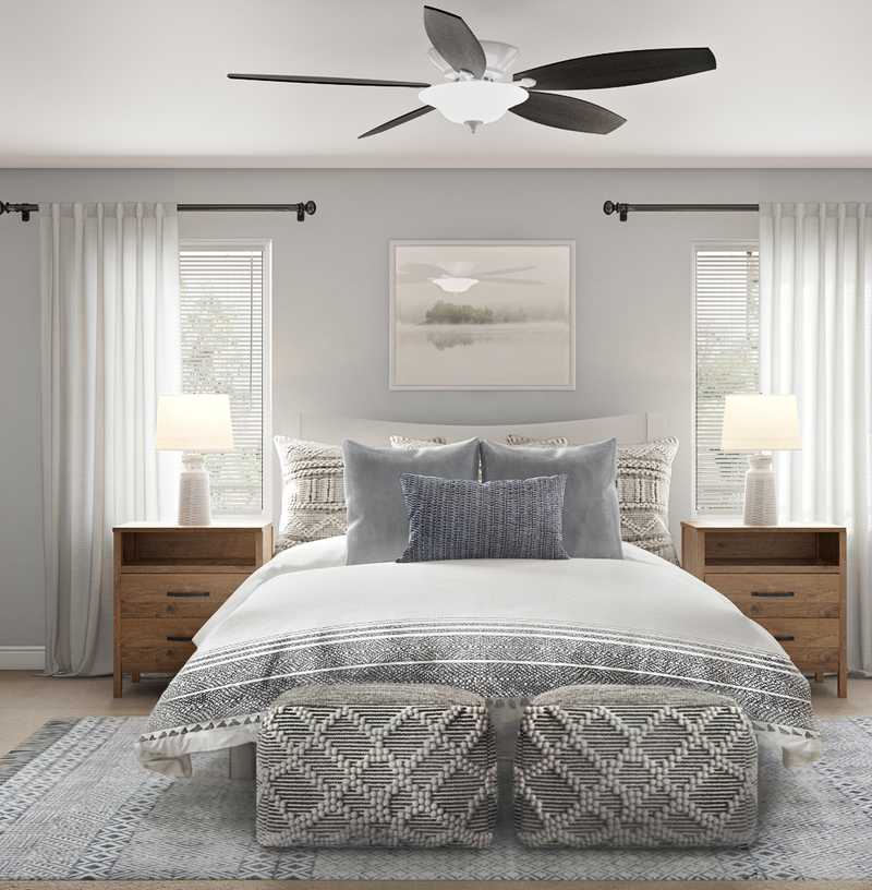 Bohemian Bedroom Design by Havenly Interior Designer Waleska