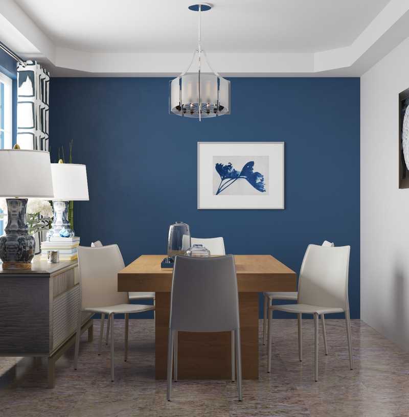 Contemporary, Modern, Glam Dining Room Design by Havenly Interior Designer Melisa
