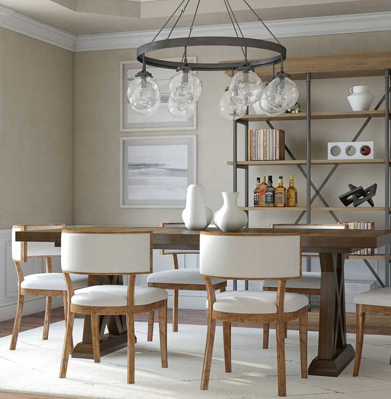 Classic Dining Room Design by Havenly Interior Designer Erica