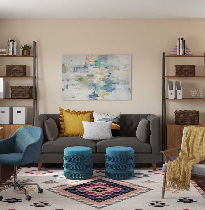 Transitional, Southwest Inspired, Midcentury Modern Other Design by Havenly Interior Designer Heather