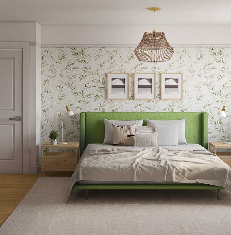 Eclectic Bedroom Design by Havenly Interior Designer Natalie