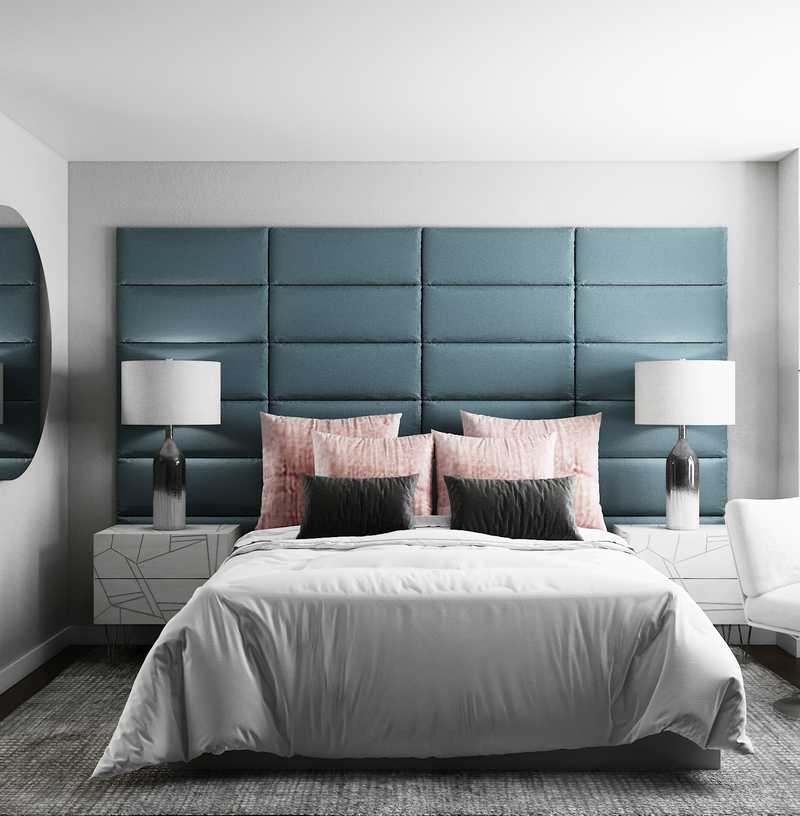 Eclectic Bedroom Design by Havenly Interior Designer Julio