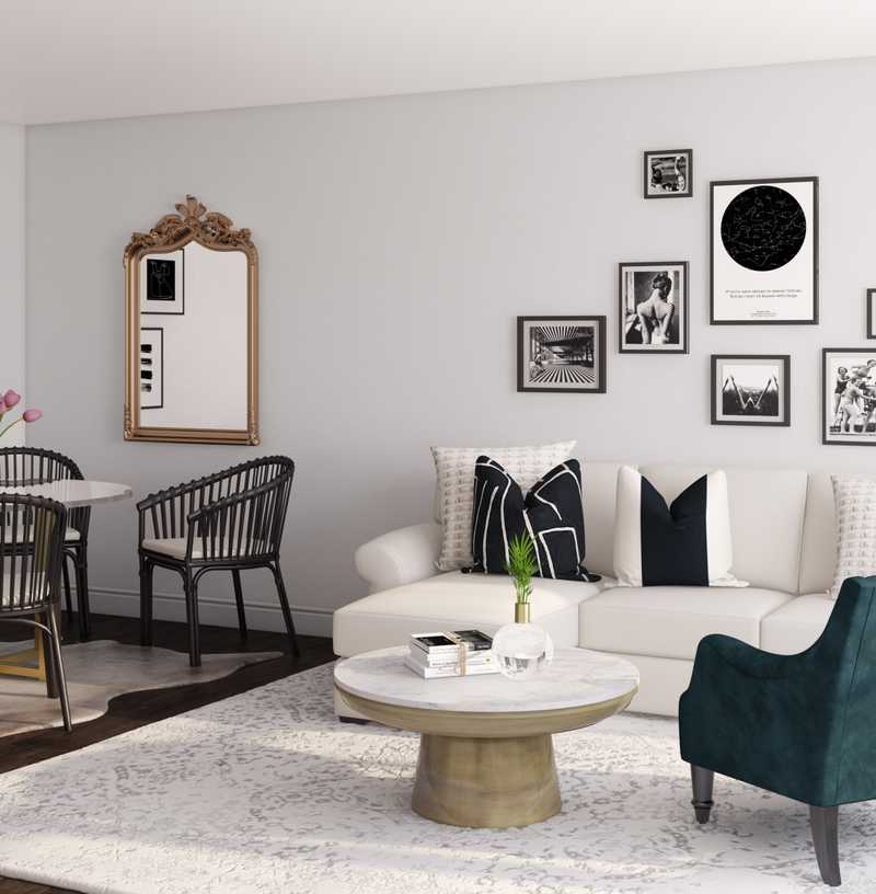 Classic, Traditional Living Room Design by Havenly Interior Designer Sam
