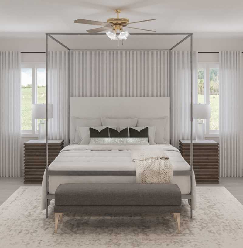 Preppy Bedroom Design by Havenly Interior Designer Tracie