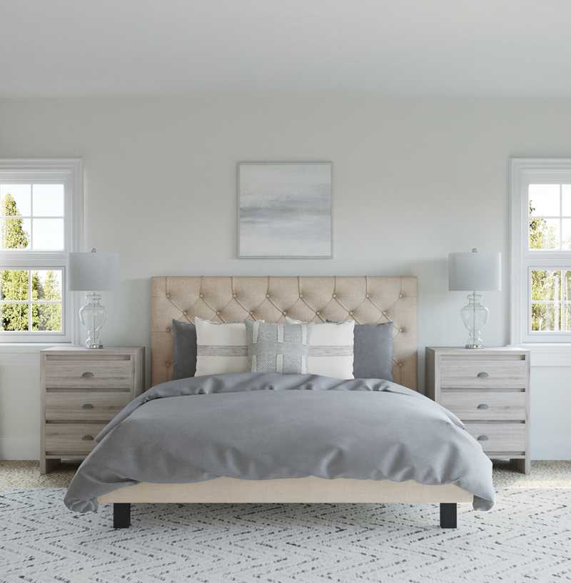 Modern, Transitional Bedroom Design by Havenly Interior Designer Paige