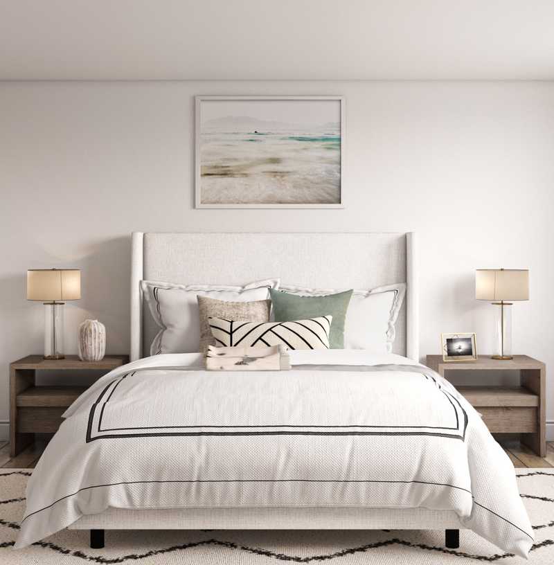 Transitional Bedroom Design by Havenly Interior Designer Nicole