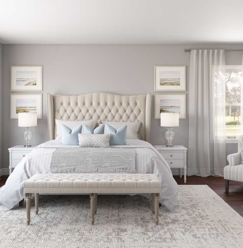 Classic Bedroom Design by Havenly Interior Designer Tracie