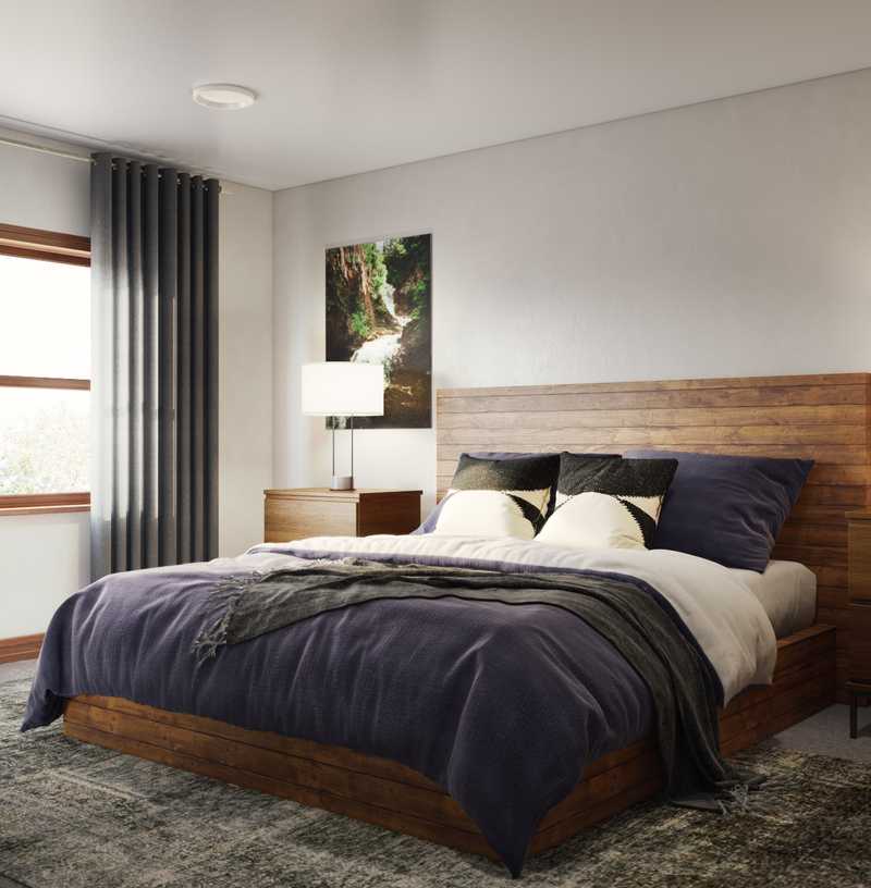 Modern, Midcentury Modern Bedroom Design by Havenly Interior Designer Kyla