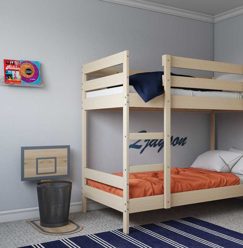 Preppy Bedroom Design by Havenly Interior Designer Marty