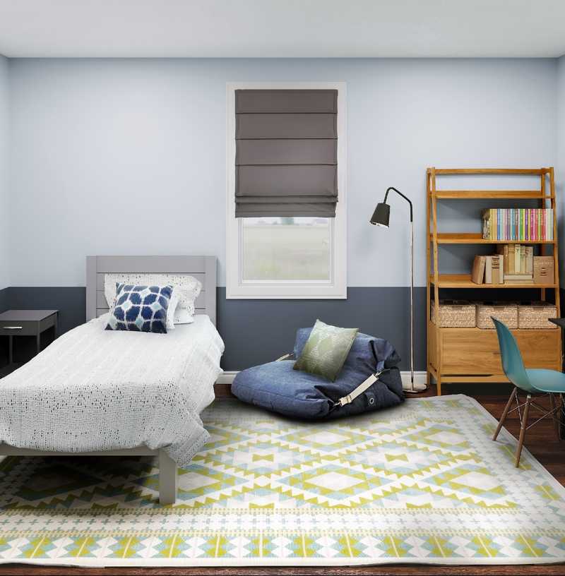 Modern, Bohemian Bedroom Design by Havenly Interior Designer Erin