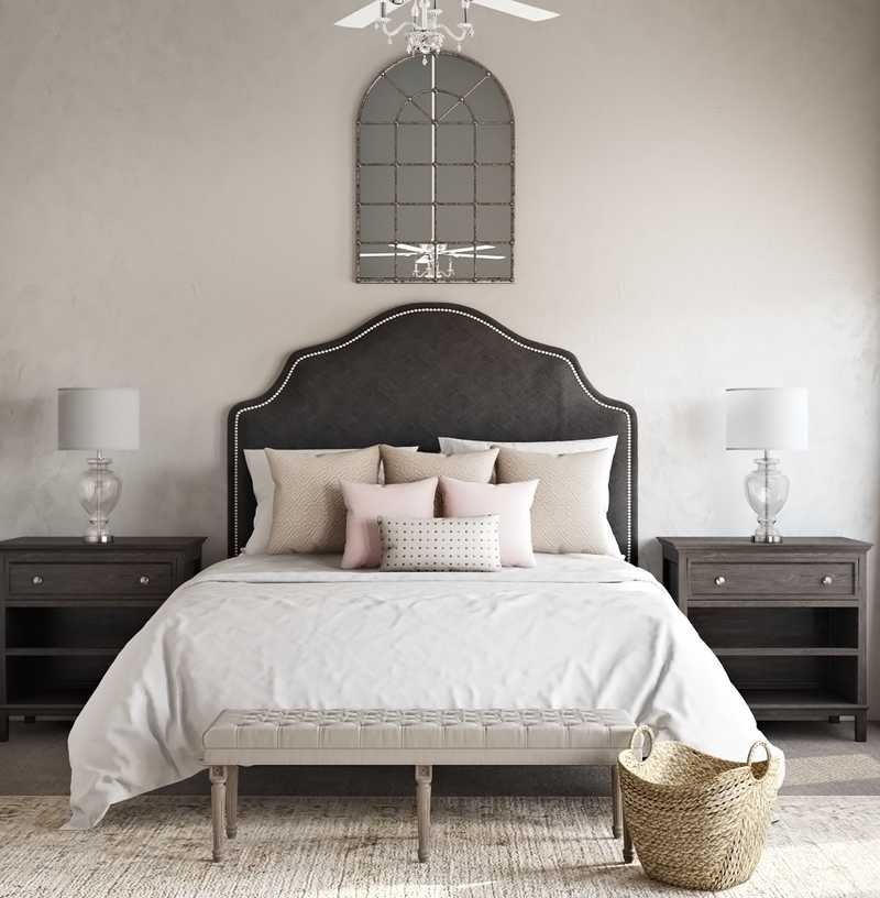 Glam, Traditional Bedroom Design by Havenly Interior Designer Chelsea