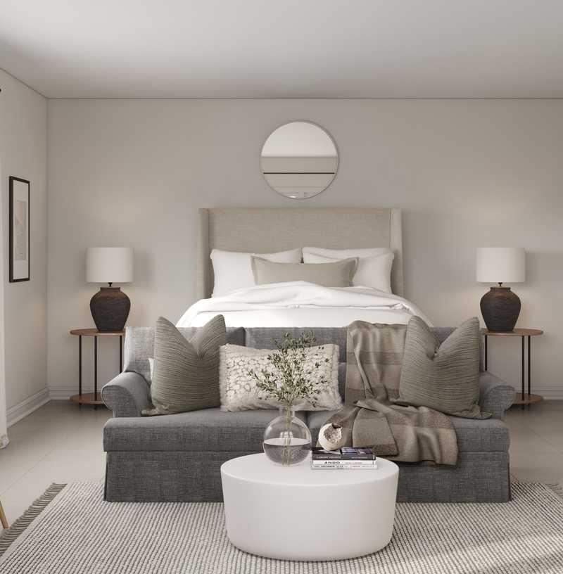 Contemporary, Eclectic, Bohemian Bedroom Design by Havenly Interior Designer Sarah