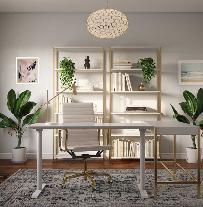 Office Design by Havenly Interior Designer Bianca