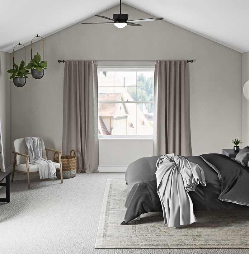 Industrial, Scandinavian Bedroom Design by Havenly Interior Designer Luisa