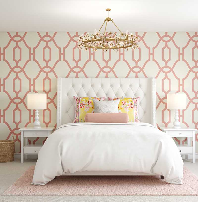 Preppy Bedroom Design by Havenly Interior Designer Barbara