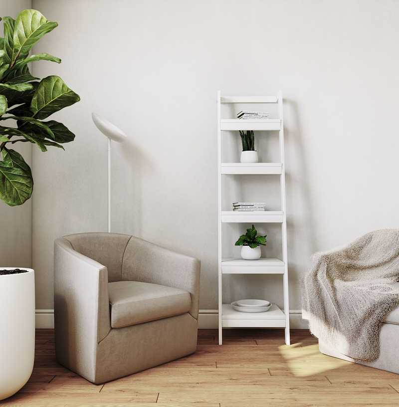 Modern, Minimal, Scandinavian Bedroom Design by Havenly Interior Designer Rita