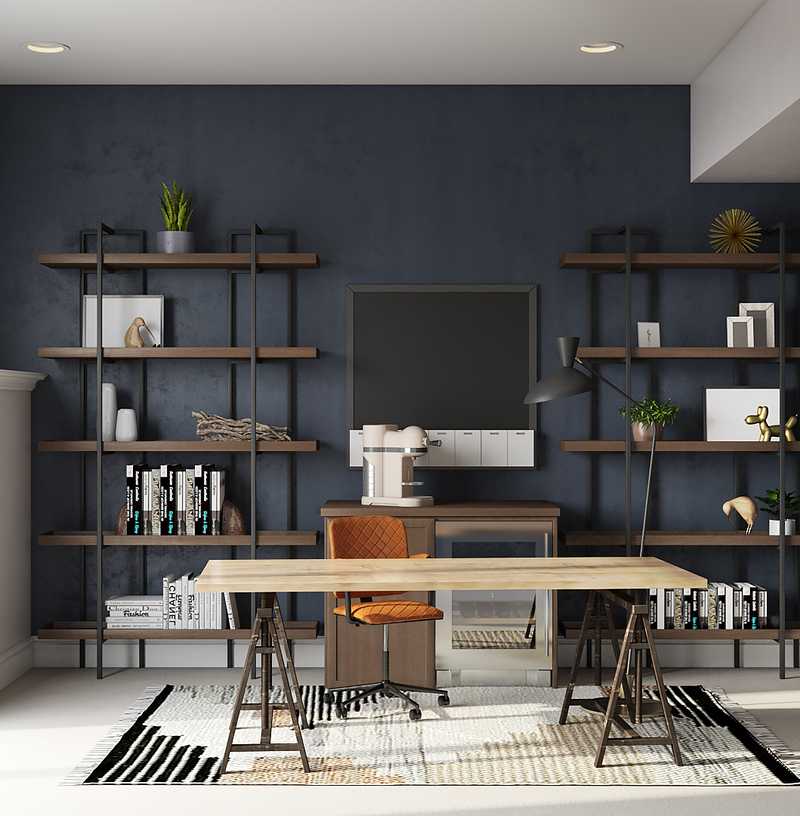 Office Design by Havenly Interior Designer Giulia