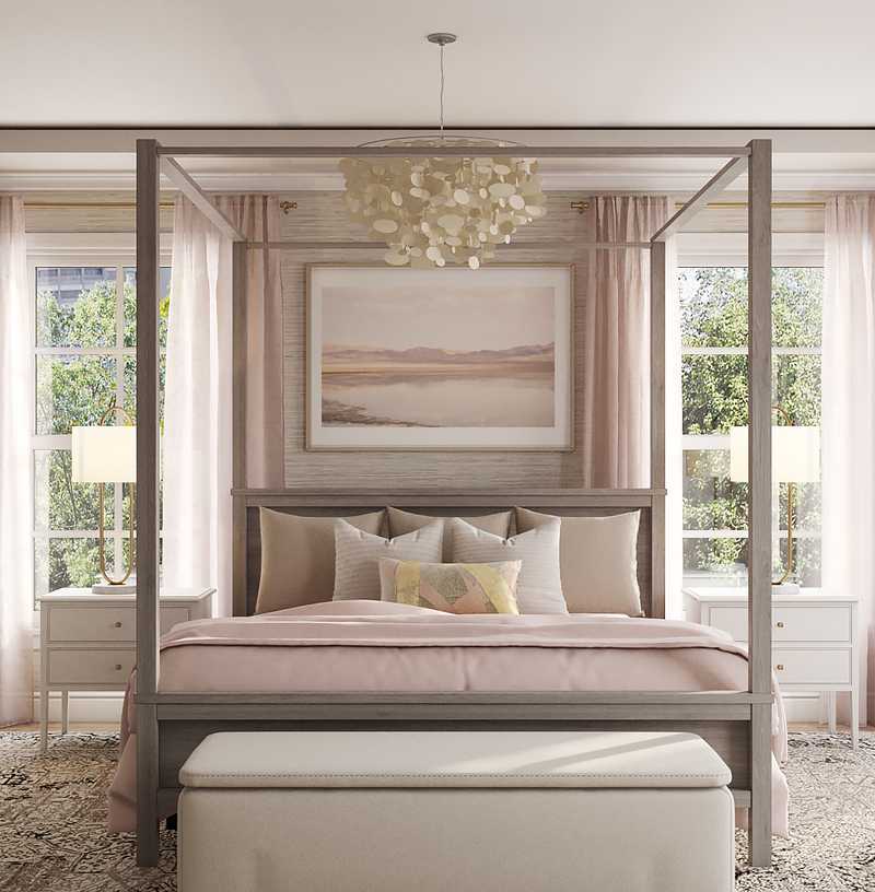 Classic, Transitional Bedroom Design by Havenly Interior Designer Kristine